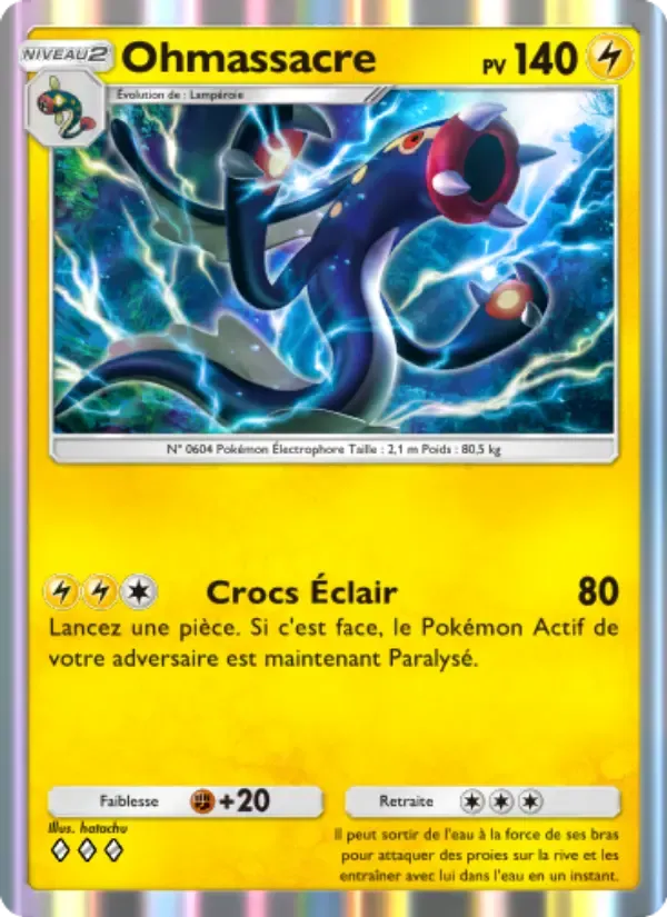 Eelektross card in French