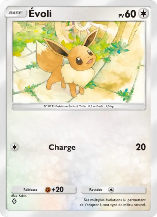Eevee card in French