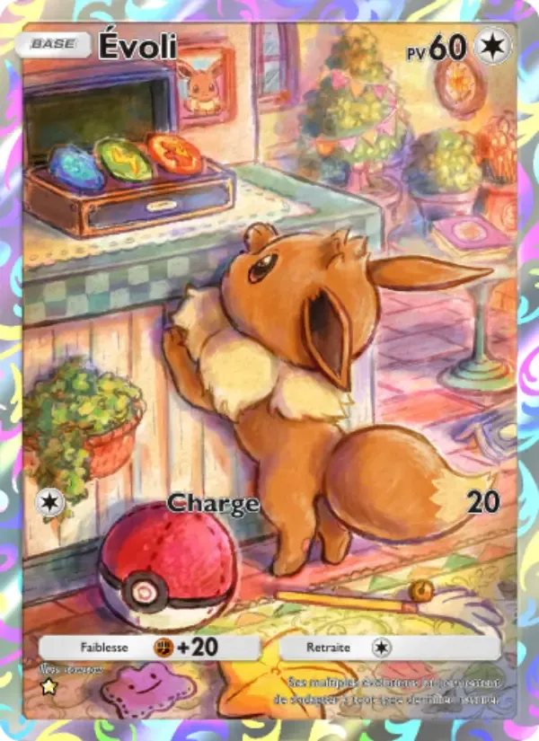Eevee card in French
