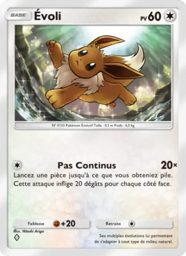 Eevee card in French