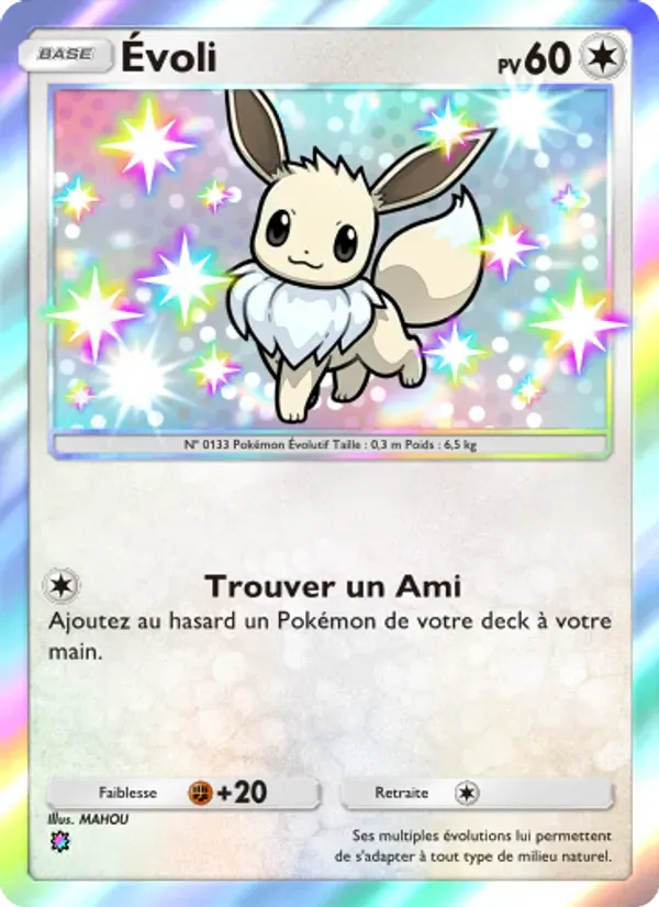 Eevee card in French