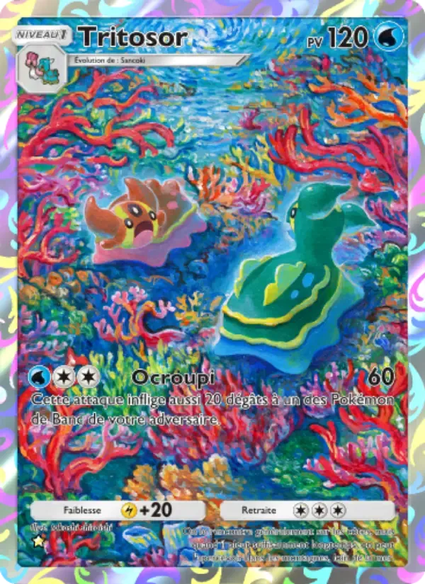 Gastrodon card in French