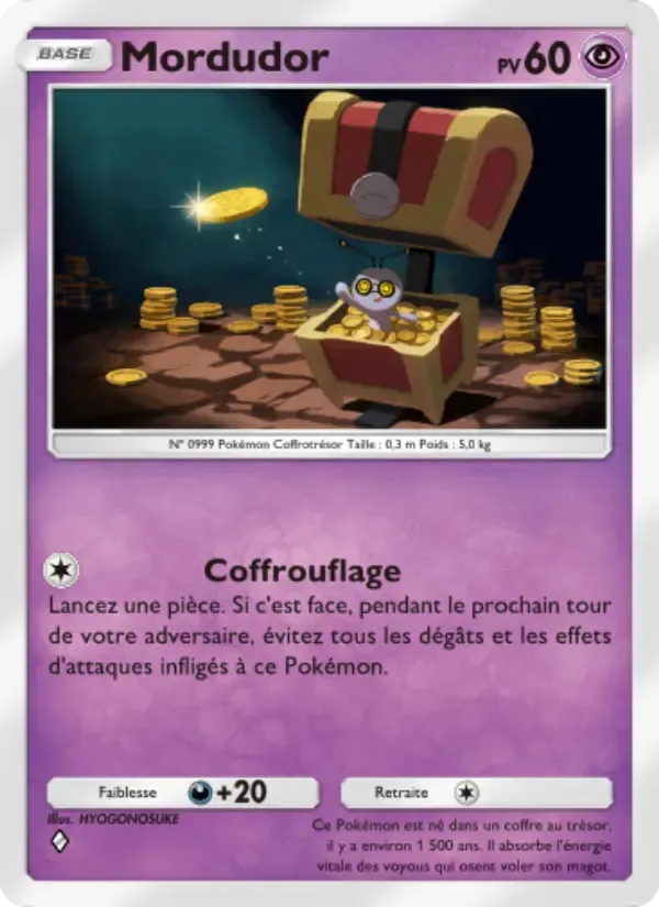 Gimmighoul card in French