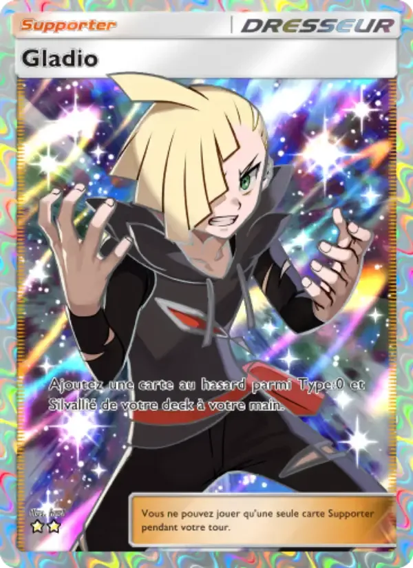 Gladion card in French