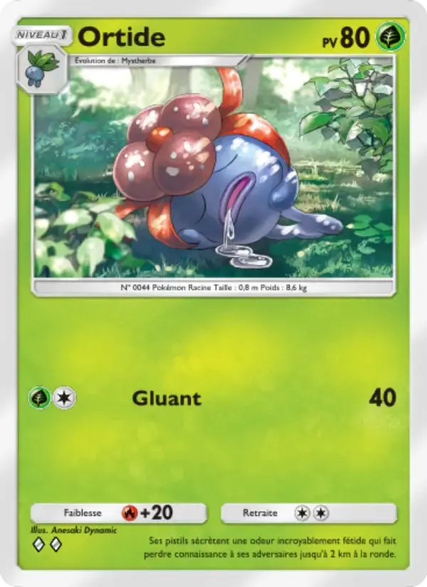 Gloom card in French