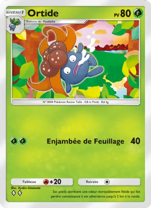 Gloom card in French