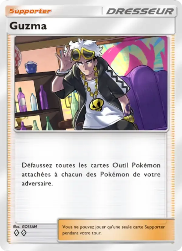 Guzma card in French