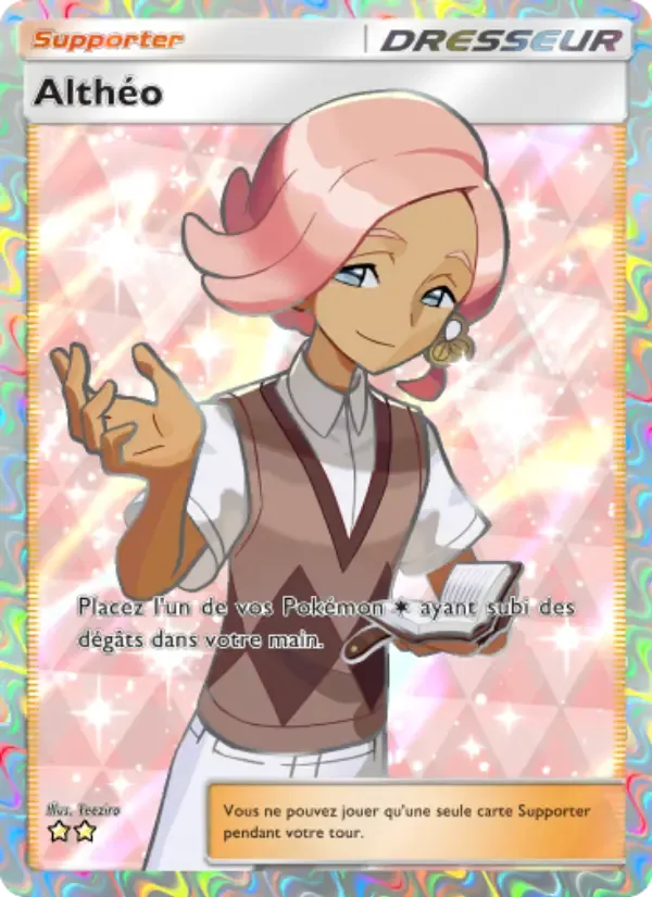 Ilima card in French