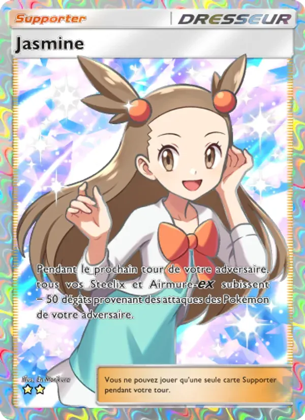 Jasmine card in French