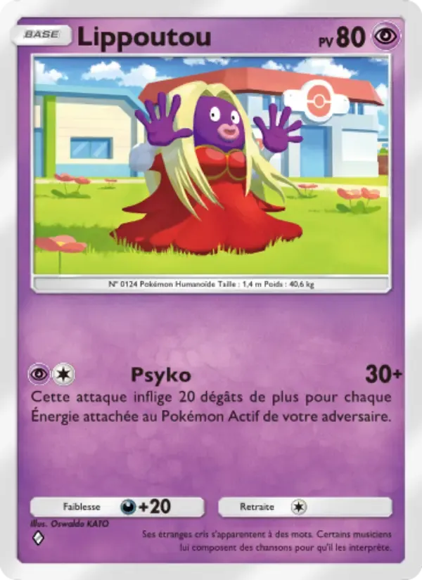 Jynx card in French