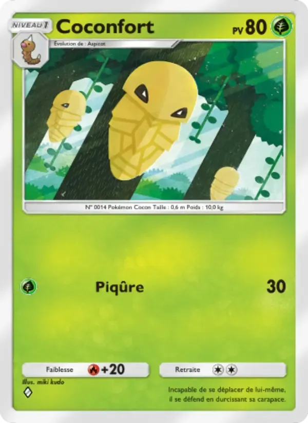 Kakuna card in French