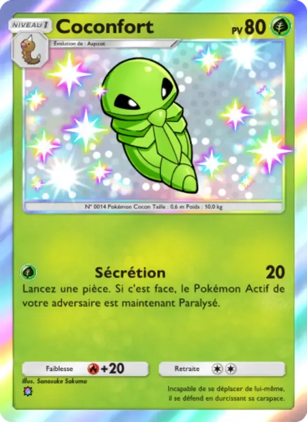 Kakuna card in French