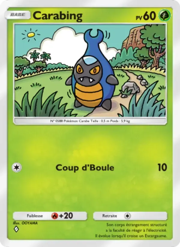 Karrablast card in French