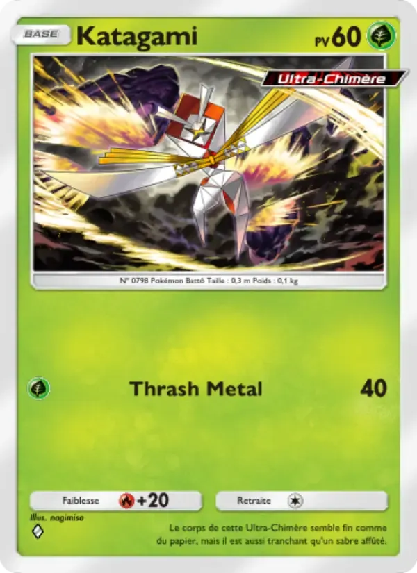Kartana card in French