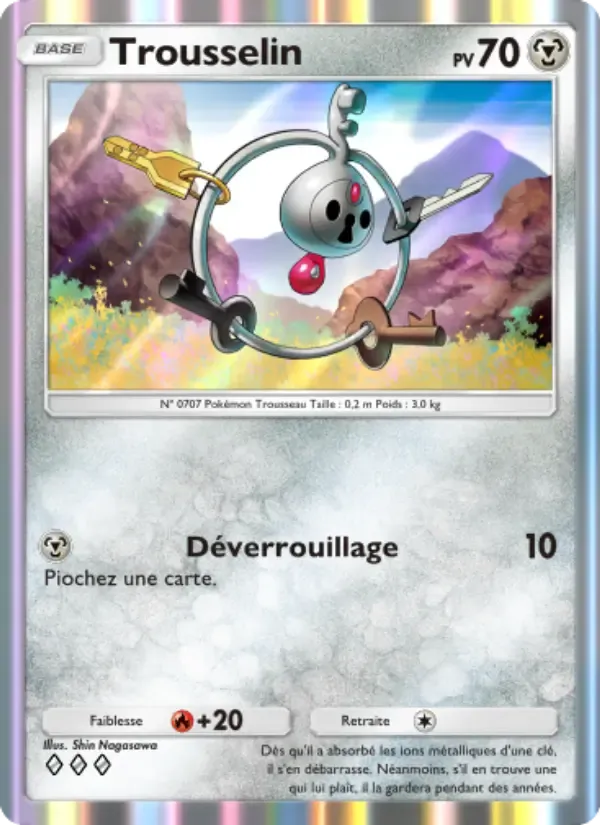 Klefki card in French
