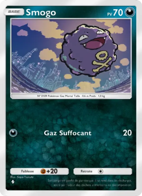 Koffing card in French