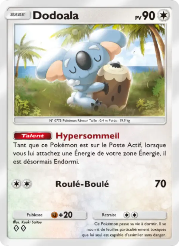 Komala card in French