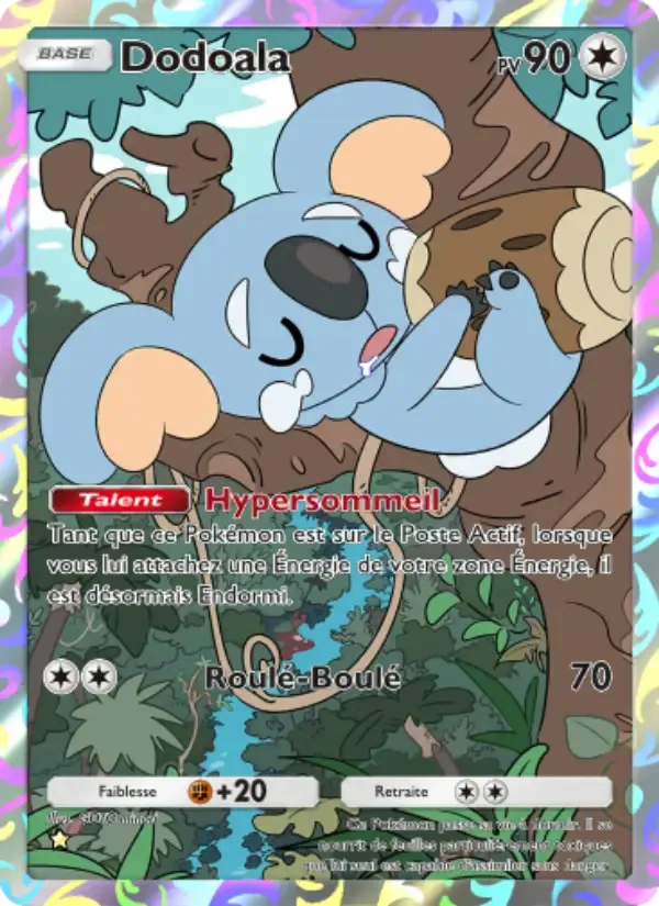Komala card in French