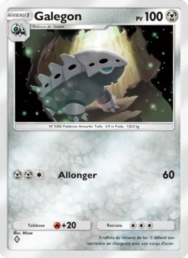 Lairon card in French