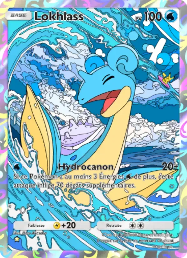 Lapras card in French