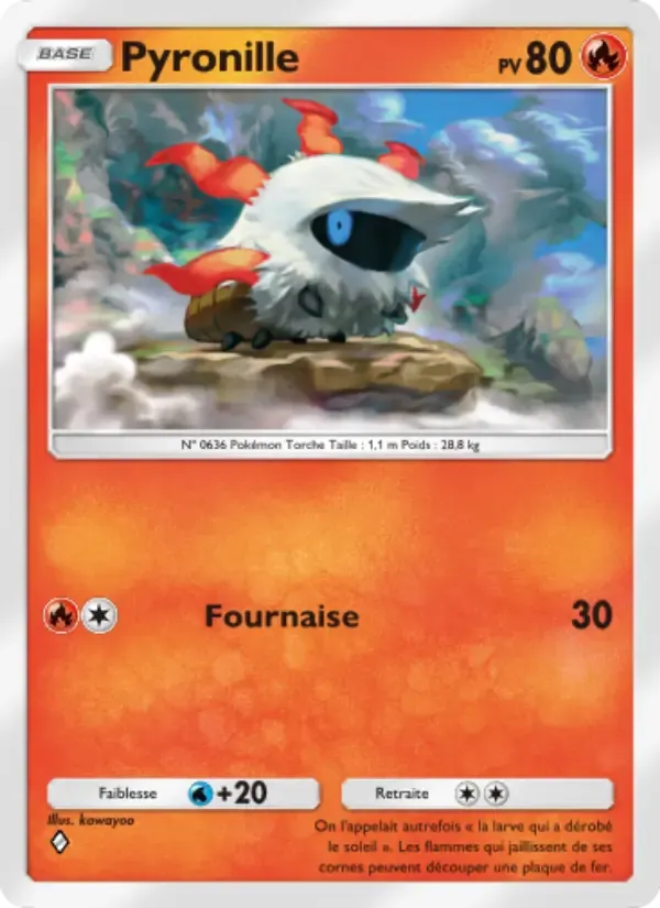 Larvesta card in French