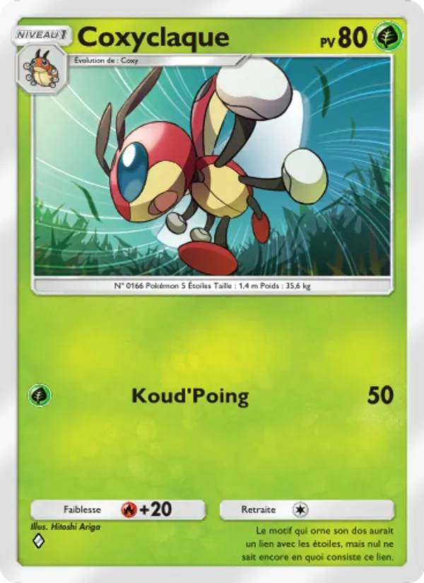 Ledian card in French