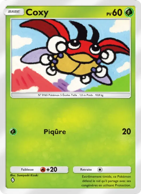 Ledyba card in French