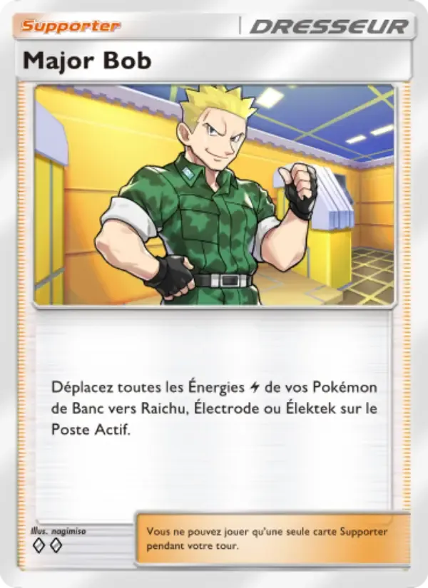 Lt. Surge card in French