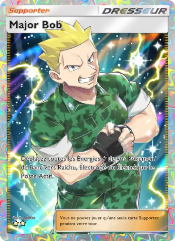 Lt. Surge card in French
