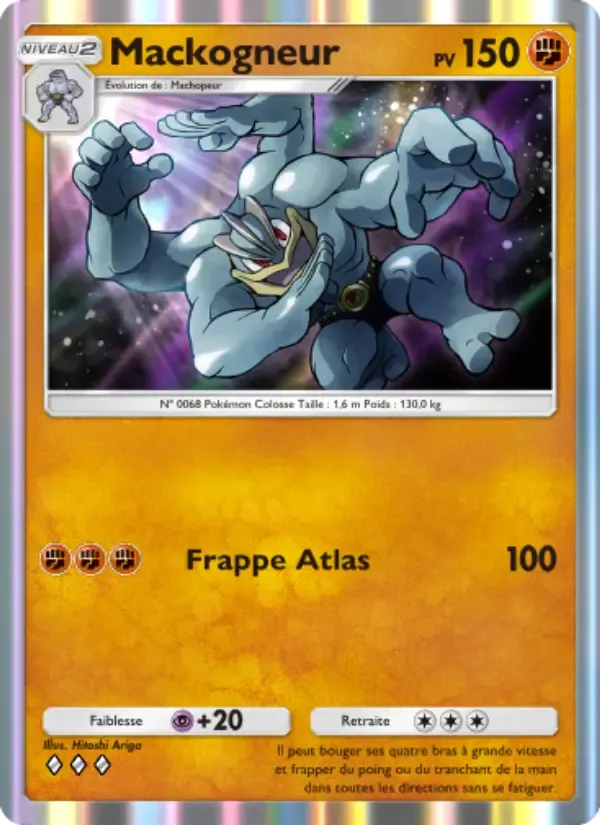 Machamp card in French