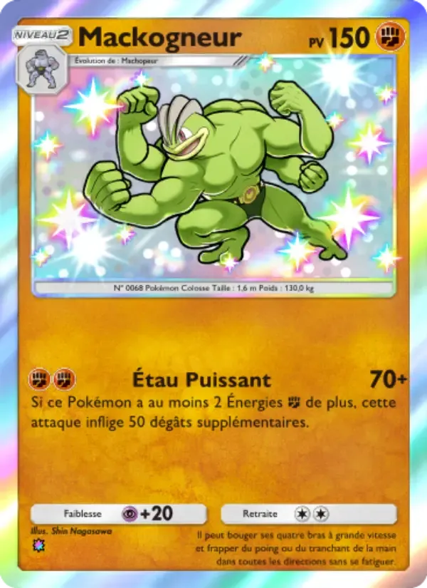Machamp card in French