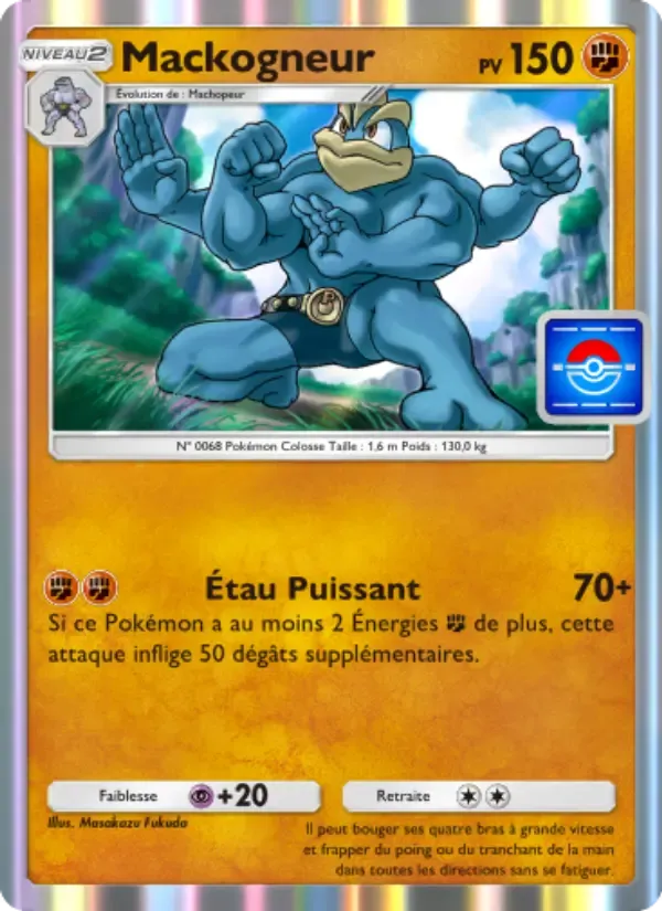 Machamp card in French