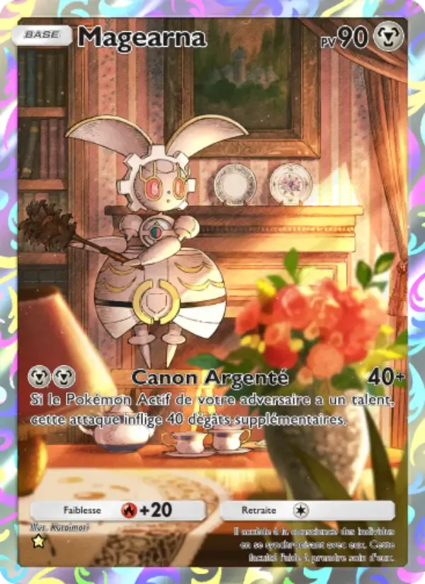 Magearna card in French