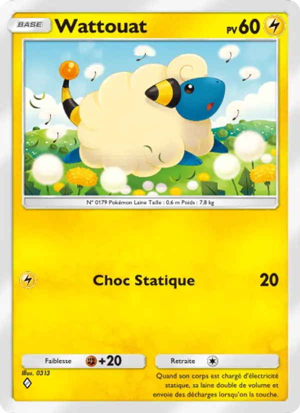 Mareep card in French