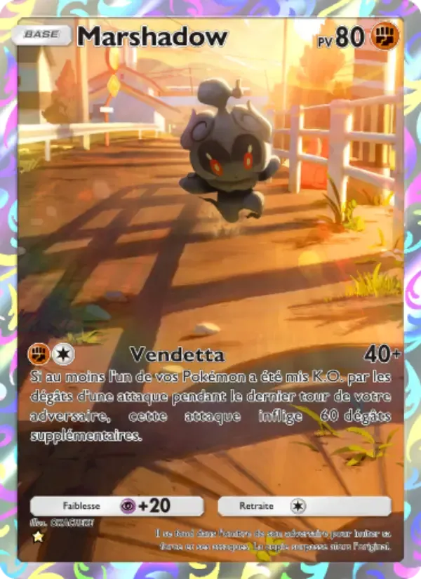 Marshadow card in French