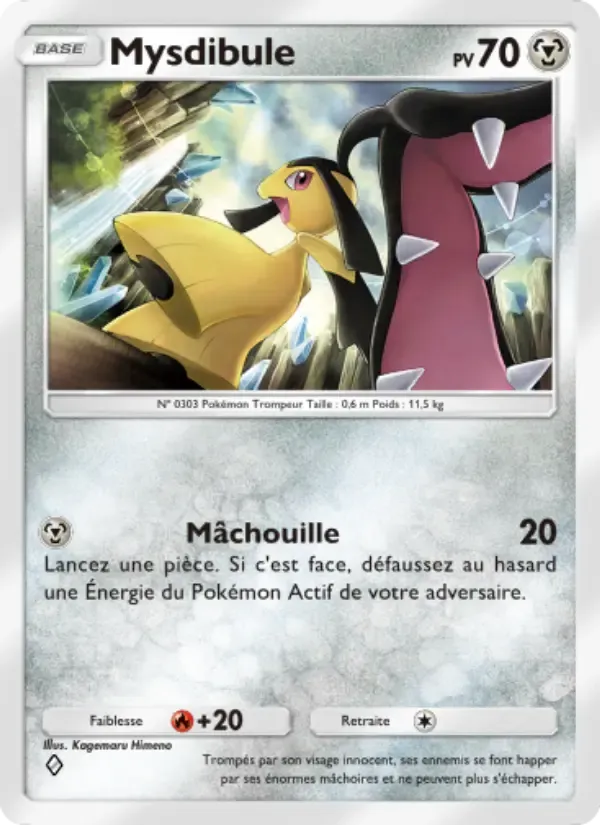 Mawile card in French