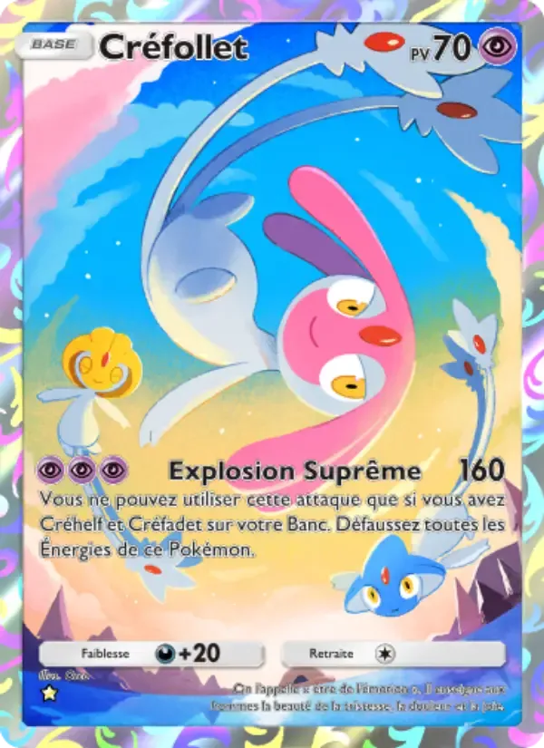 Mesprit card in French