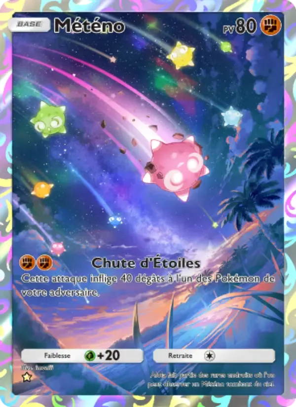 Minior card in French