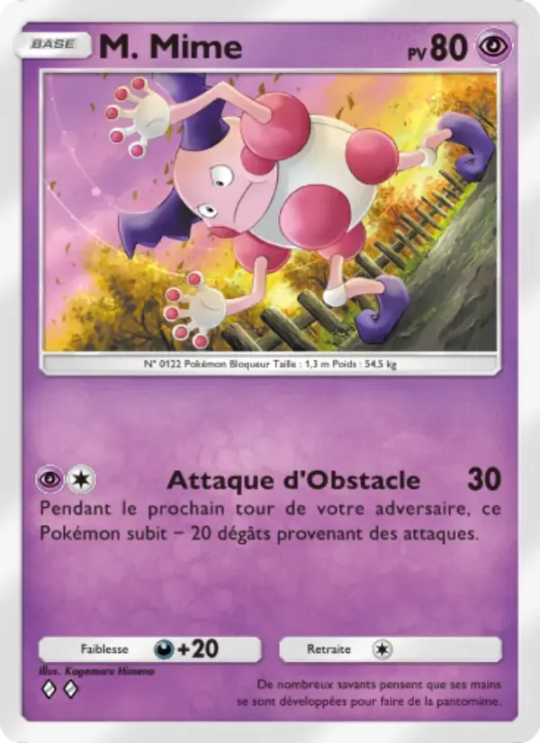 Mr. Mime card in French
