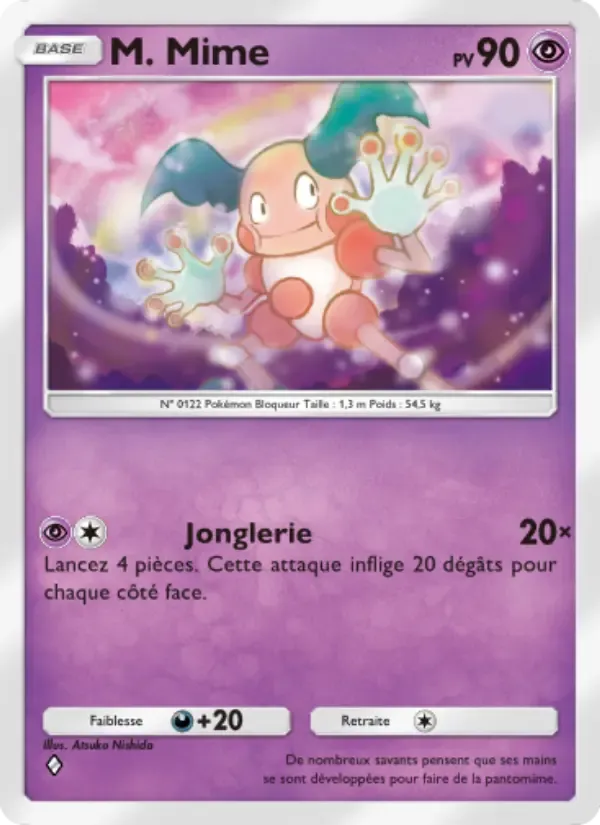 Mr. Mime card in French