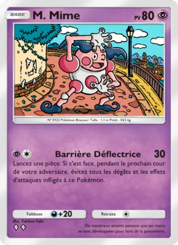 Mr. Mime card in French