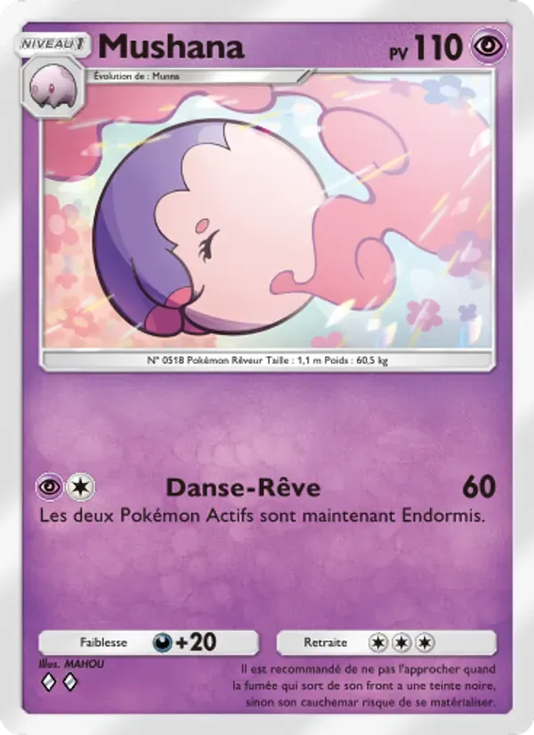 Musharna card in French