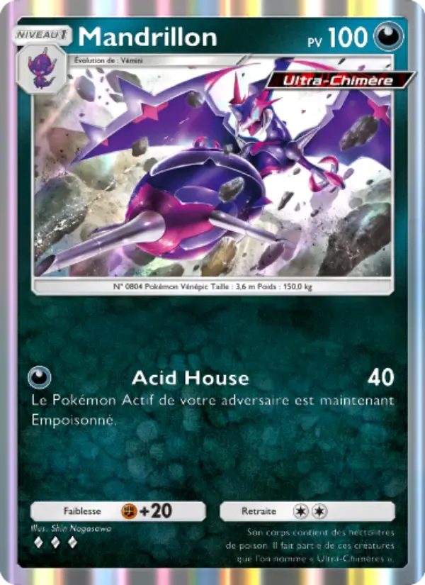 Naganadel card in French