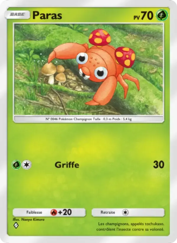Paras card in French