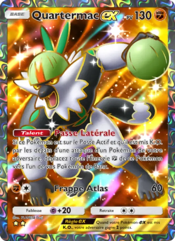 Passimian ex card in French