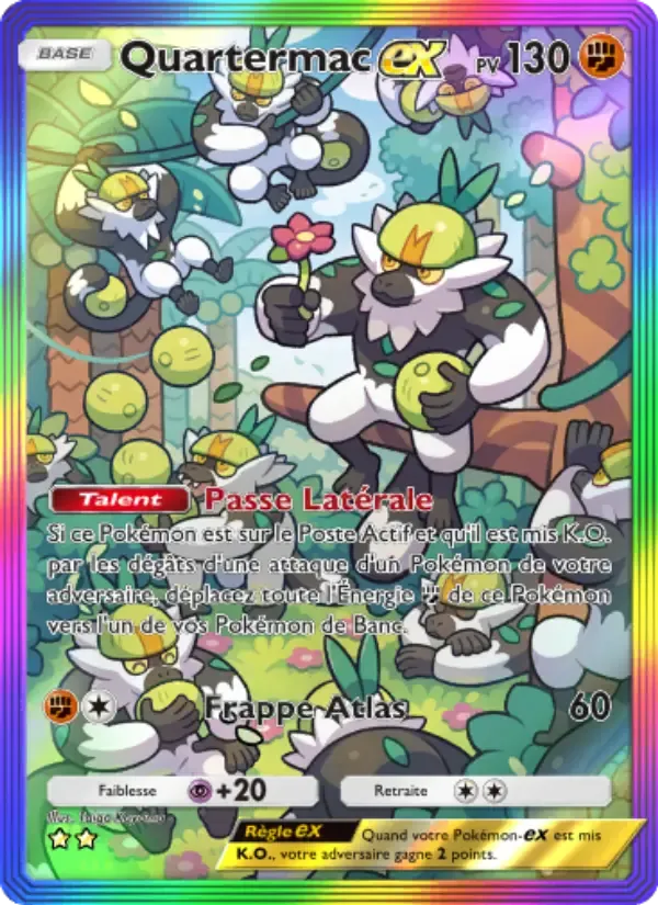 Passimian ex card in French