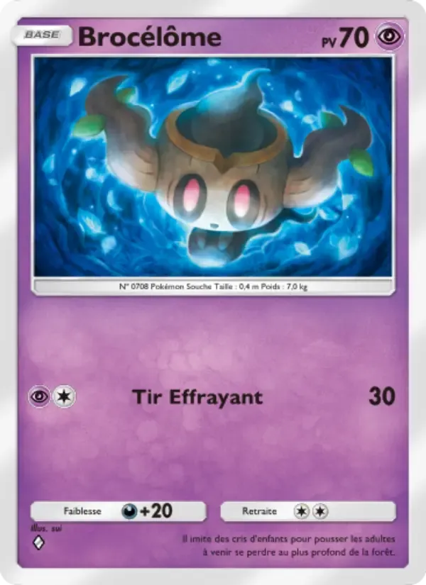 Phantump card in French