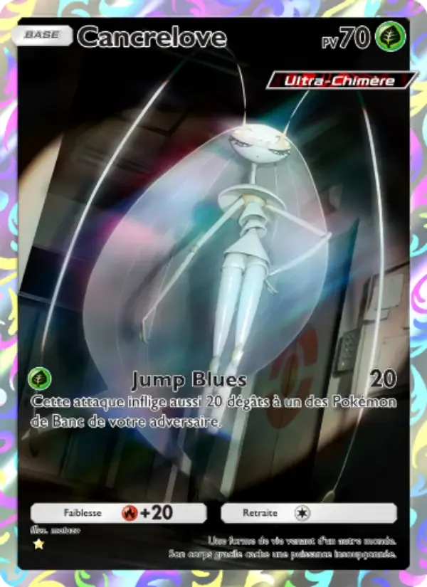 Pheromosa card in French