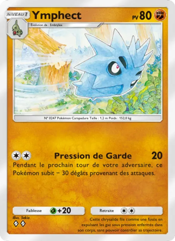 Pupitar card in French