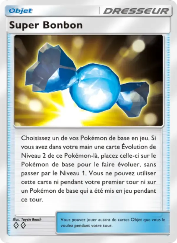 Rare Candy card in French